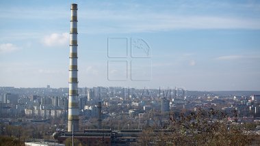 10% of apartment blocks from Chisinau were connected to heating