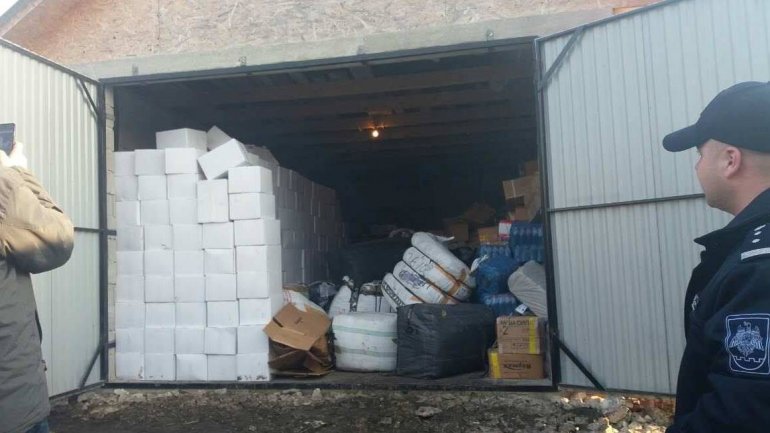 Goods worth of THREE MILLION LEI seized by border police