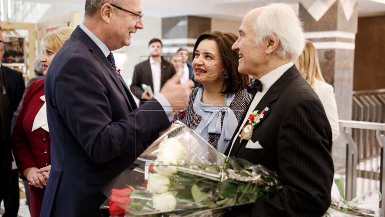 Master Eugen Doga celebrates anniversary at Parliament (PHOTOREPORT)