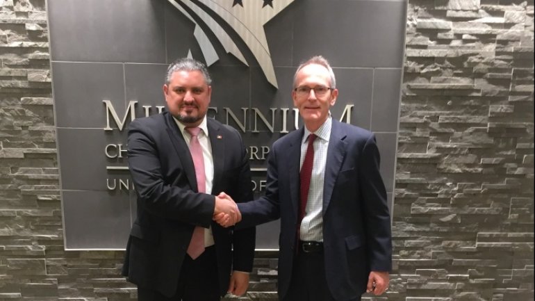 Foreign Minister meets with deputy chief of Millennium Challenge Corporation