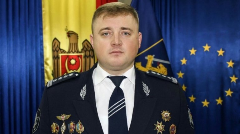 Police deputy chief Gheorghe Cavcaliuc, barred by Tiraspol-employed border guard (VIDEO)