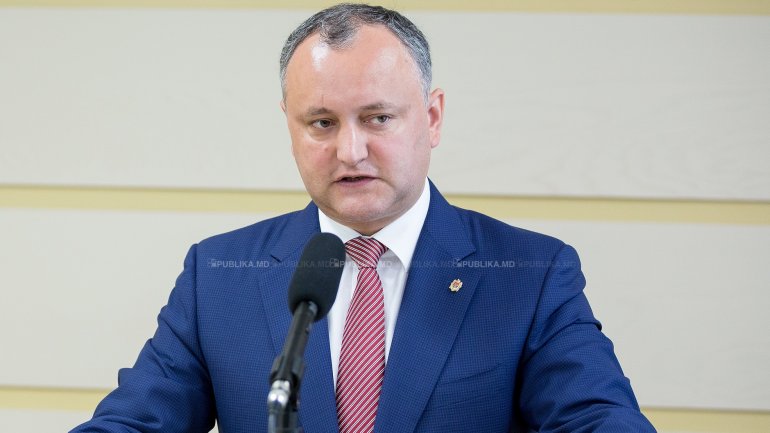 REACTION of President Igor Dodon at the PDM's initiative on implementation of uninominal voting system