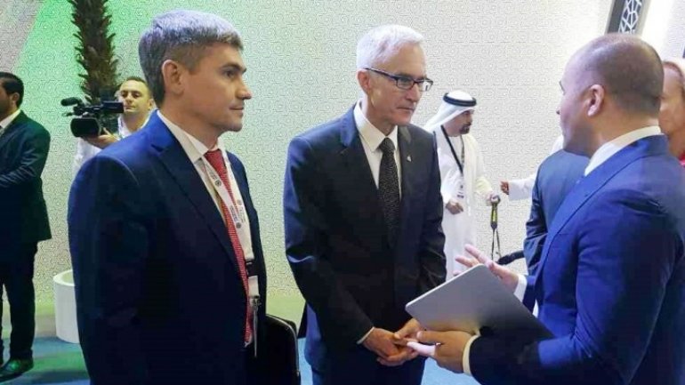 Minister of Internal Affairs Alexandru Jizdan attends INTERPOL reunion in Abu Dhabi