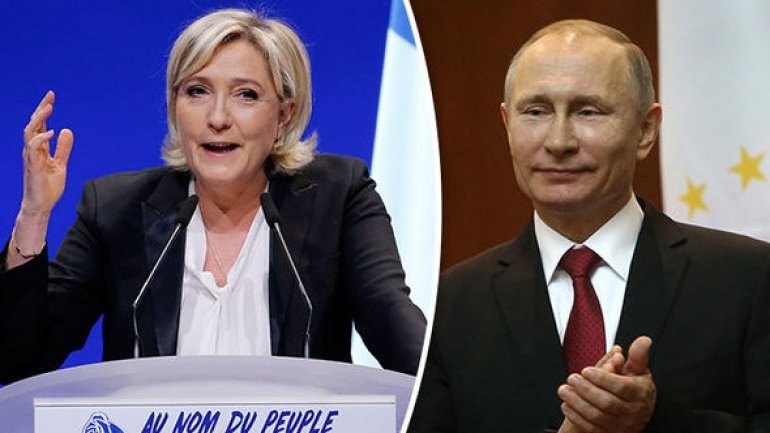 French presidential hopeful Le Pen meets Russian president Putin