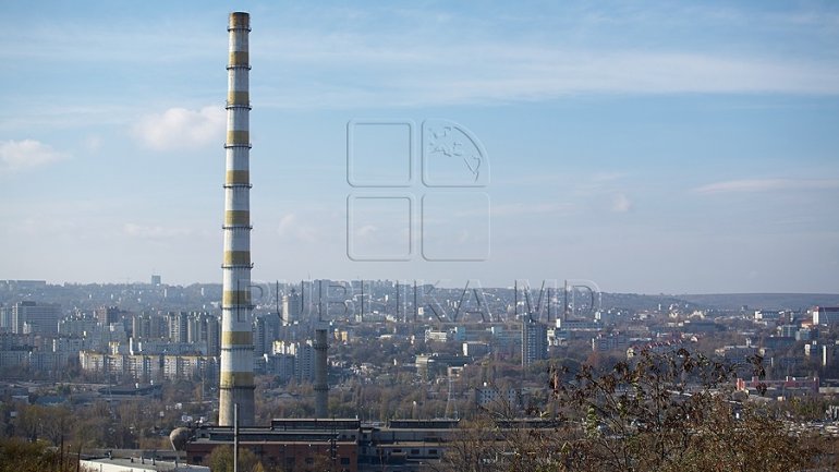 10% of apartment blocks from Chisinau were connected to heating