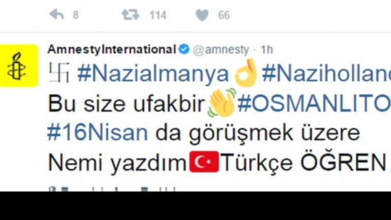 Turkish hackers break Twitter accounts of Amnesty International and Unicef