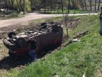 Driver HOSPITALIZED after terrible accident on Chisinau-Orhei route (VIDEO)