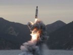 North Korean ballistic missile fired into the Sea of Japan