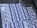 The investigations policemen confiscated thousands of packages with smuggled cigarettes 