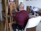 Moldovan iconographer, Iurie Lungu: The energy of the icon comes from souls that worship it