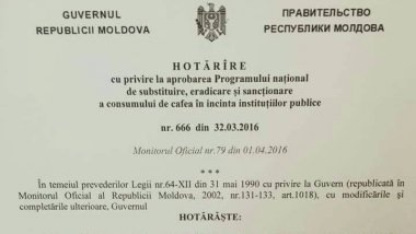 Moldovan Government tries April Fools prank 