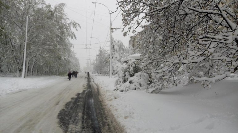 SECOND day of snowstorm in Moldova. Blizzard SHUTS DOWN most of the country (PHOTO/VIDEO)