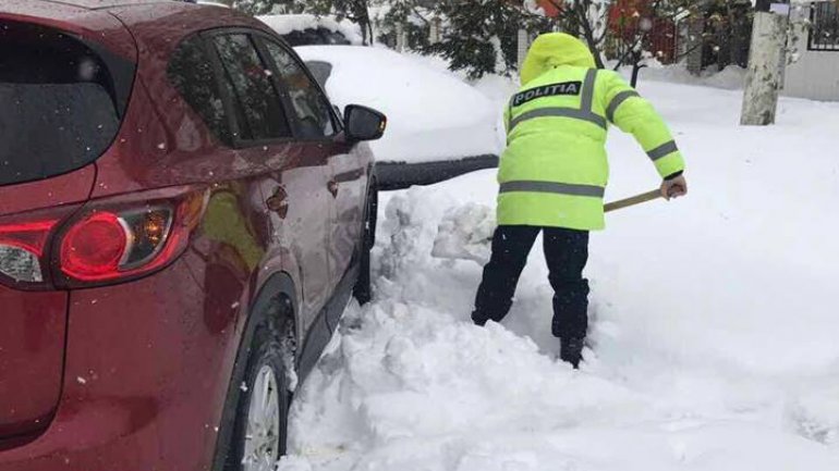 SECOND day of snowstorm in Moldova. Blizzard SHUTS DOWN most of the country (PHOTO/VIDEO)