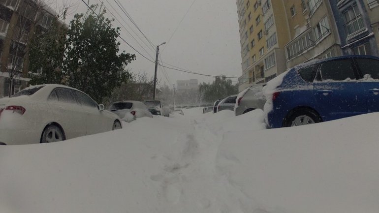 SECOND day of snowstorm in Moldova. Blizzard SHUTS DOWN most of the country (PHOTO/VIDEO)