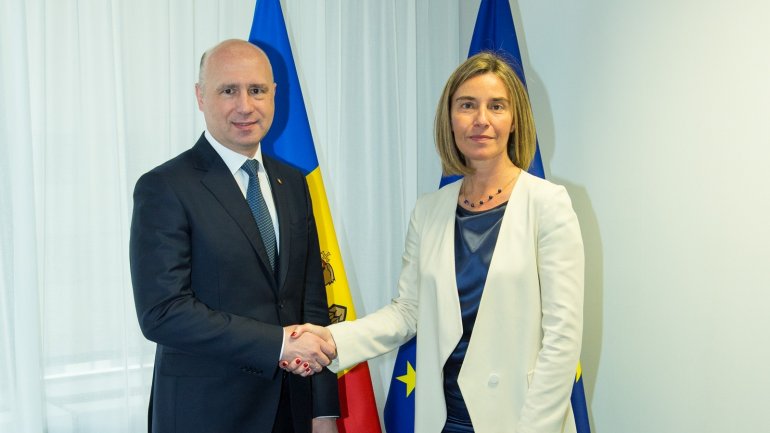 Moldovan PM, Head of European diplomacy discuss on progress within Association Council (PHOTO/VIDEO)