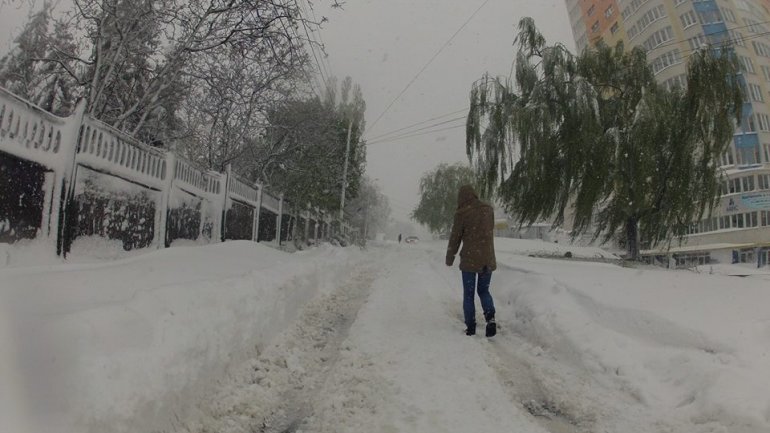 SECOND day of snowstorm in Moldova. Blizzard SHUTS DOWN most of the country (PHOTO/VIDEO)