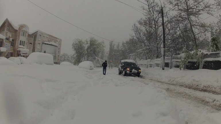 SECOND day of snowstorm in Moldova. Blizzard SHUTS DOWN most of the country (PHOTO/VIDEO)