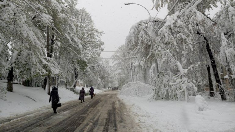 SECOND day of snowstorm in Moldova. Blizzard SHUTS DOWN most of the country (PHOTO/VIDEO)