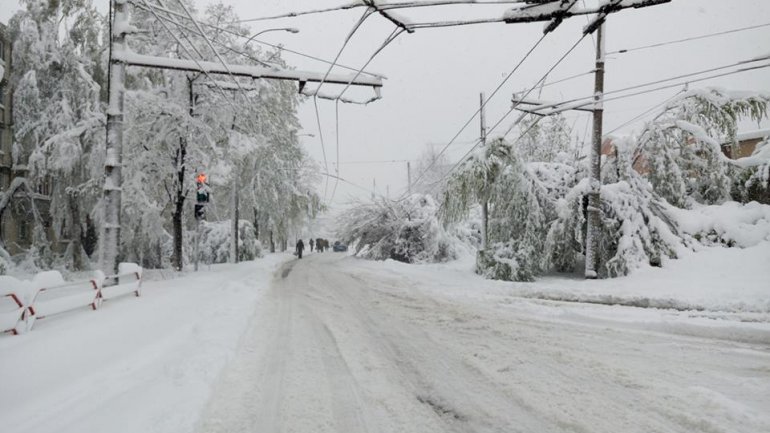 SECOND day of snowstorm in Moldova. Blizzard SHUTS DOWN most of the country (PHOTO/VIDEO)
