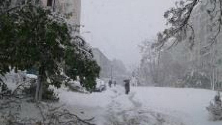 SECOND day of snowstorm in Moldova. Blizzard SHUTS DOWN most of the country (PHOTO/VIDEO)