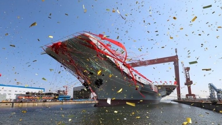 China launches aircraft carrier, boosting military presence