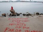 Copenhagen's Little Mermaid statue doused with paint again