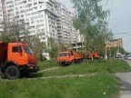 Rescuers continue removing branches in Chisinau, despite May Day