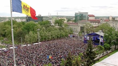 PUBLIKA TV -- record audience on May 9! Everybody watched O-Zone and Zdob şi Zdub