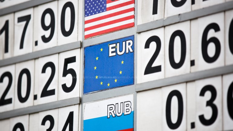 EXCHANGE RATE for May 3, 2017. Moldovan leu, up as to euro