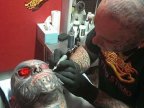 Meet the ink-addict covered HEAD-TO-TOE in $100,000 worth of tattoos including one on his EYEBALL (PHOTO/VIDEO)