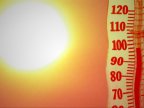 RED WARNING OF HEAT. Temperatures up to 40 degrees Celsius