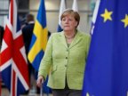 Merkel's conservatives widen lead three months before German vote 