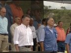 "Goodbye weapons, Goodbye war, Welcome peace" Colombia celebrates (VIDEO)