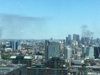 London fire: Smoke seen for miles as firefighters tackle flames