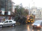 Rainy storm causes havoc in Moldova’s capital