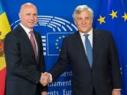 Moldovan Speaker, Premier discussed with President of European Parliament in Brussels