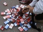 Ample searches conducted in case of smuggling of cigarettes 