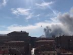 Vatican on FIRE. Explosion in garage feared