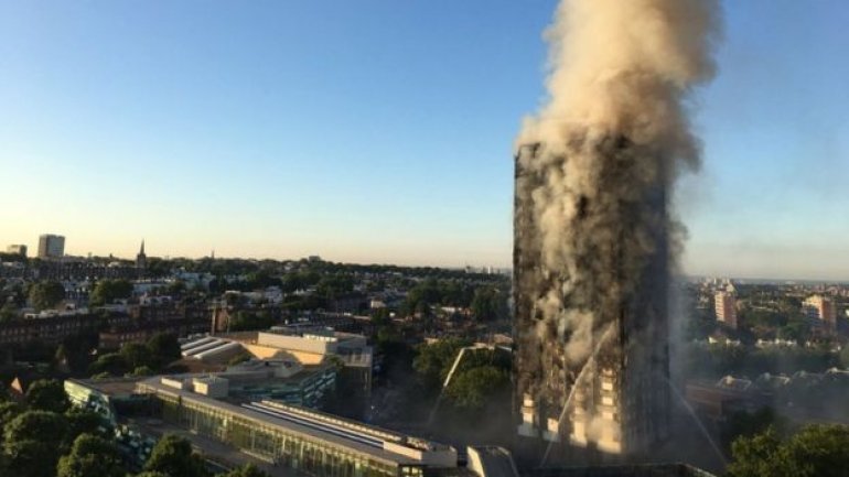 MASSIVE fire engulfs London tower block (PHOTO/VIDEO)