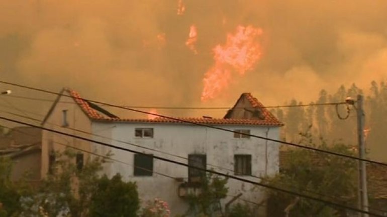 Operation against Portuguese wildfires enters FIFTH DAY (VIDEO)