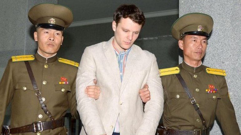 American student released from North Korea prison is reportedly in a coma