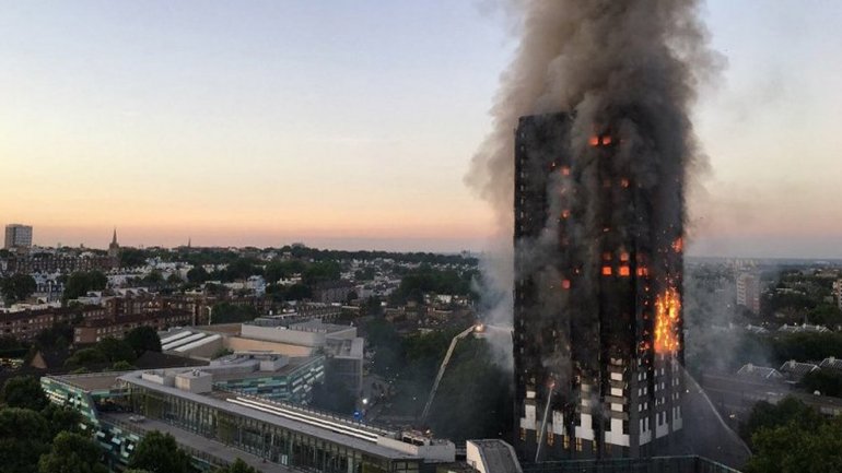 MASSIVE fire engulfs London tower block (PHOTO/VIDEO)