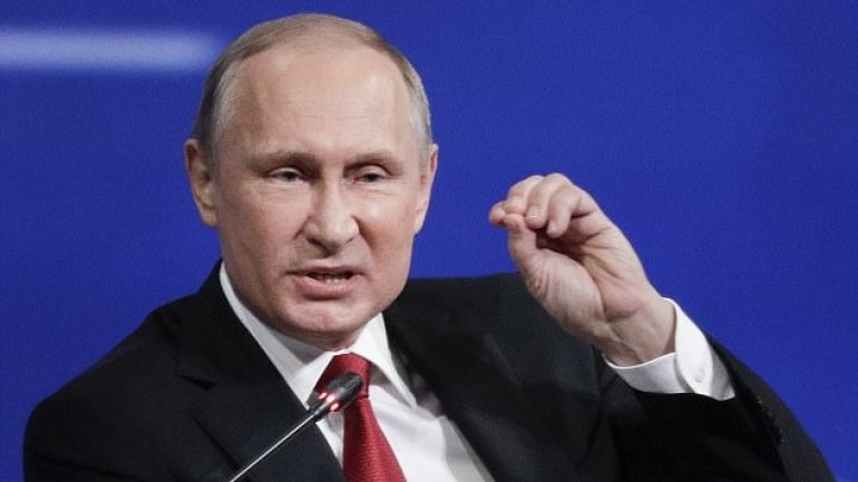 Russian president Vladimir Putin: "I'm not a woman, so I don't have bad days"