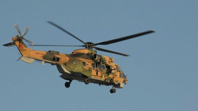 Turkish military helicopter crash KILLS 13 soldiers (VIDEO)