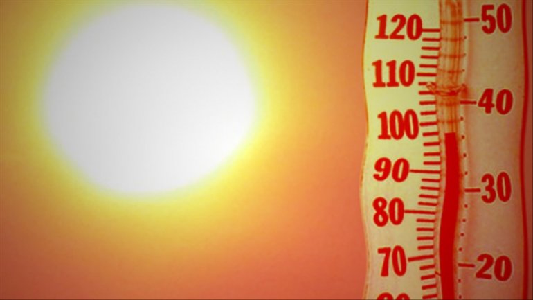 RED WARNING OF HEAT. Temperatures up to 40 degrees Celsius