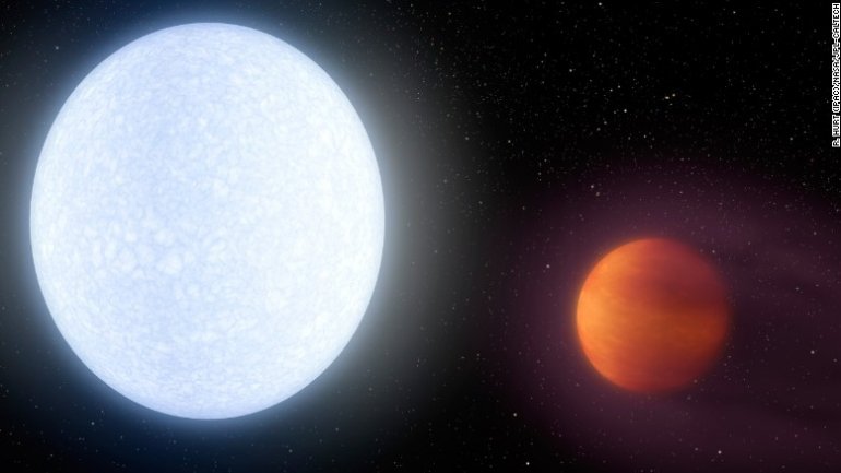 New exoplanet exposes peculiar features, never met until now