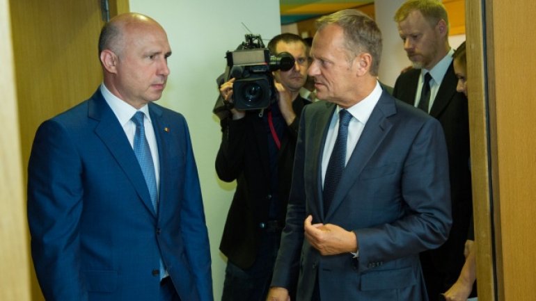 Issues discussed by Premier Pavel Filip with Donald Tusk in Brussels