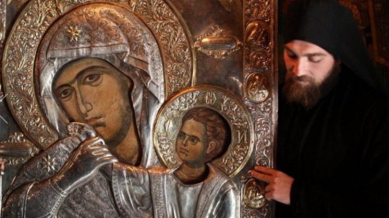 Wonder-making icon brought to Ciuflea Monastery in Chisinau