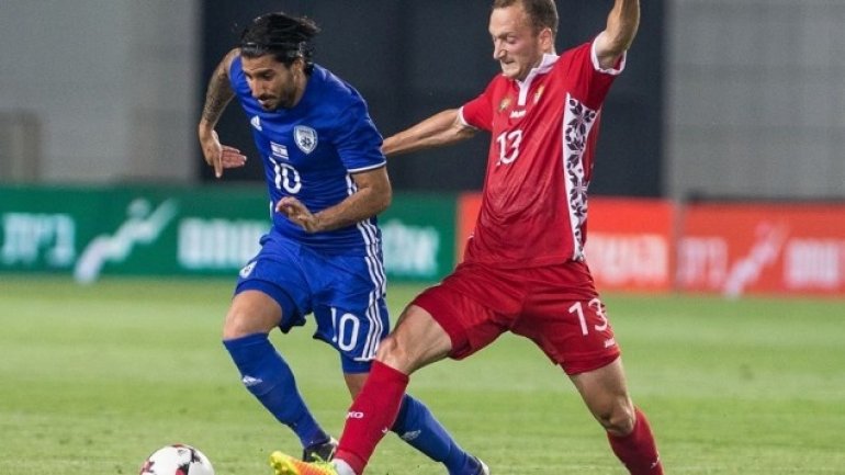 Moldova and Israel play at a draw in friendly football match