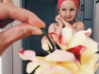 Mom “Dresses” Her Daughter In Food And Flowers Using Forced Perspective, Becomes Internet Star (Photos)